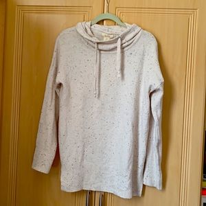 Speckled Off-White Winter Sweater